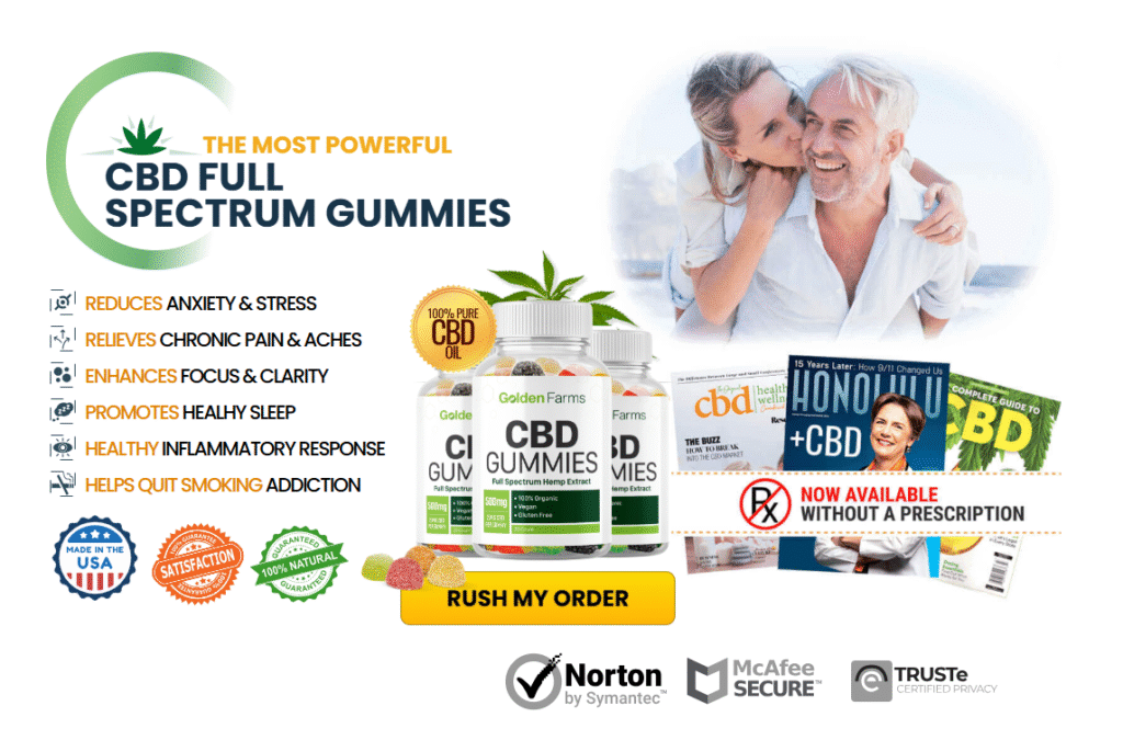 Golden Farms CBD Gummies Order